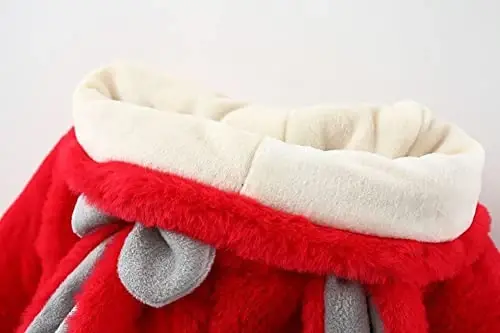 Urtrend Baby Girl's Toddler Kids Fall Winter Coat Jacket Outerwear Ears Hood Hoodie - 5