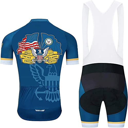 U.S. Marine Corps Cycling Sets Bike Uniform Summer Cycling Jersey Set Road Bicycle Jerseys MTB Breathable Cycling Clothing XXL - 2