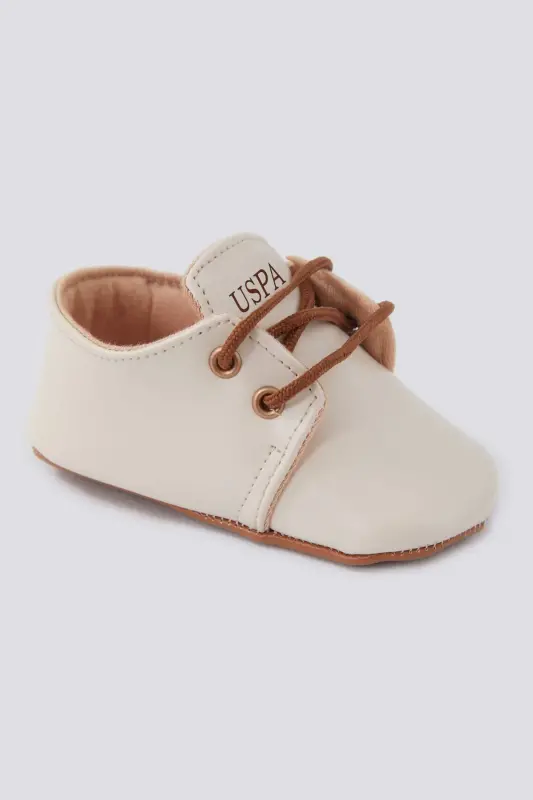 U.S. Polo Assn Baby Boy Cream Shoes - Cream - U.S. POLO ASSN.