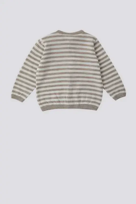 U.S. Polo Assn Bej Tugmali Bebek Bebek Kardigan-KREM BEJ - 4