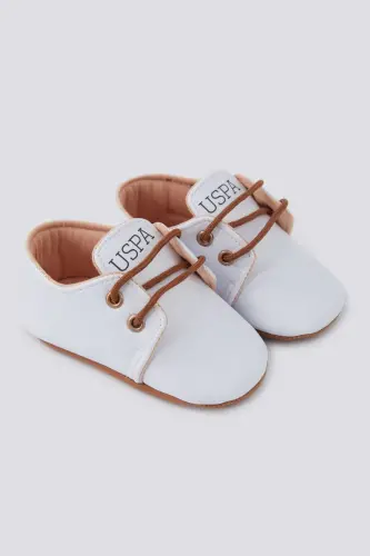 U.S. Polo Assn Erkek Bebek Beyaz Ayakkabı - Beyaz - 2