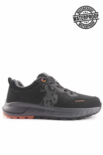 U.S Polo Assn. Erkak Suv o'tkazmaydigan Outdoor Poyabzal Bot-Qora - 1