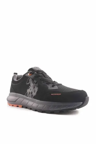 U.S Polo Assn. Erkak Suv o'tkazmaydigan Outdoor Poyabzal Bot-Qora - 3