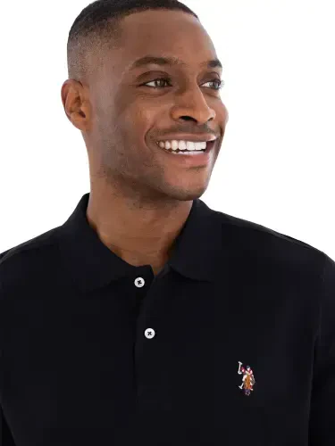 U.S. Polo Assn. Erkaklar Interlock Polo ko'ylagi - 4