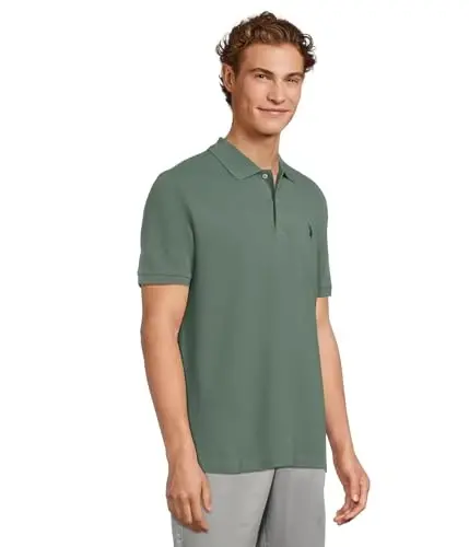 U.S. Polo Assn. Erkaklar klassik polo ko'ylagi, ikki tugmali pike polo ko'ylagi, yozgi moda golf ko'ylagi - U.S. POLO ASSN. (1)