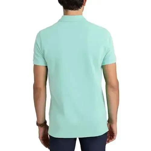 U.S. Polo Assn. Erkaklar klassik polo ko'ylagi, ikki tugmali Pique polo ko'ylagi, yozgi moda golf ko'ylagi - 2