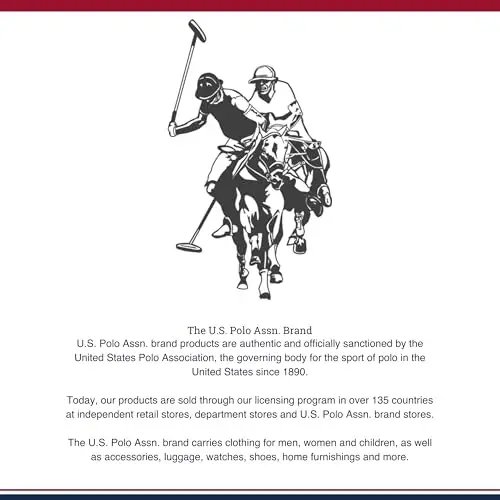 U.S. Polo Assn. Erkaklar klassik polo ko'ylagi, ikkita tugmachali pike polo ko'ylagi, yozgi moda golf ko'ylagi - 7