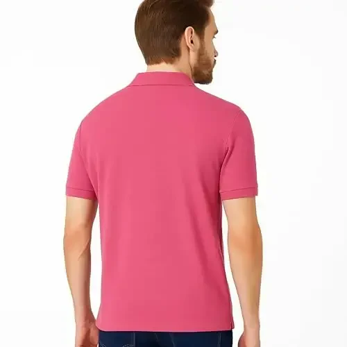 U.S. Polo Assn. Erkaklar klassik polo ko'ylagi, ikkita tugmachali Pique polo ko'ylagi, yozgi moda golf ko'ylagi - 2