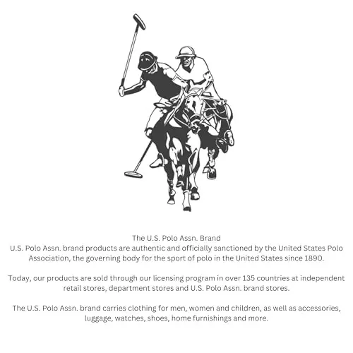 U.S. Polo Assn. Erkaklar klassik polo ko'ylagi, ikkita tugmachali Pique polo ko'ylagi, yozgi moda golf ko'ylagi - 5