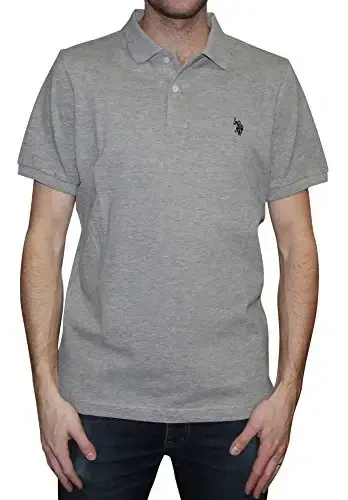 U.S. Polo Assn. Erkaklar klassik polo ko'ylagi, ikkita tugmali Pique polo ko'ylagi, Yozgi moda golf ko'ylagi - 3