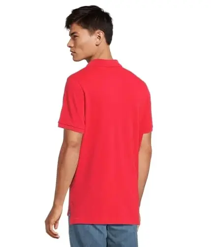 U.S. Polo Assn. Erkaklar klassik polo ko'ylagi, ikkita tugmali Pique polo ko'ylagi, yozgi moda golf ko'ylagi - 3