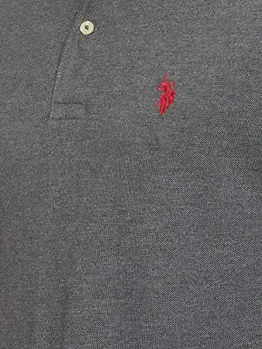 U.S. Polo Assn. Erkaklar klassik polo ko'ylagi, ikkita tugmali Pique polo ko'ylagi, yozgi moda golf ko'ylagi - 4