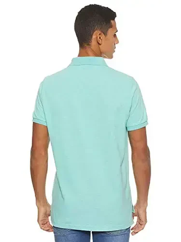 U.S. Polo Assn. Erkaklar klassik polo ko'ylagi, ikkita tugmali Pique polo ko'ylagi, yozgi moda golf ko'ylagi - 2