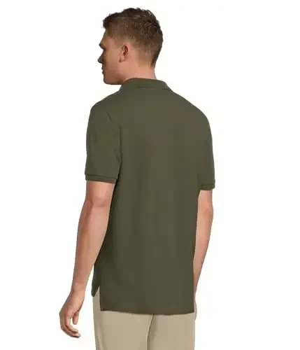 U.S. Polo Assn. Erkaklar klassik polo ko'ylagi, ikkita tugmali Pique polo ko'ylagi, yozgi moda golf ko'ylagi - 3
