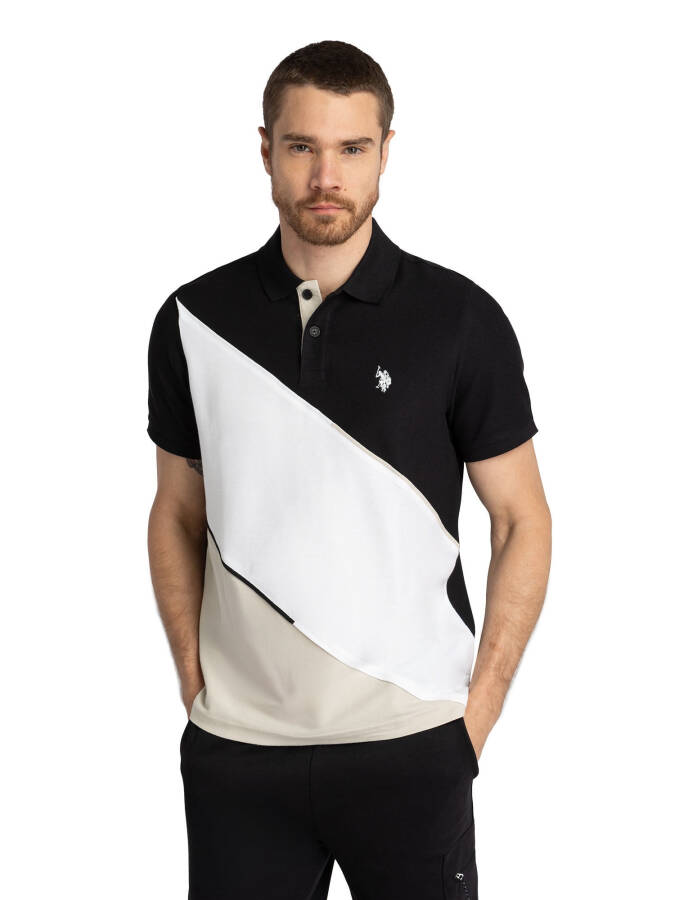 U.S. Polo Assn. Erkaklar sport rangli blokli polo - 1