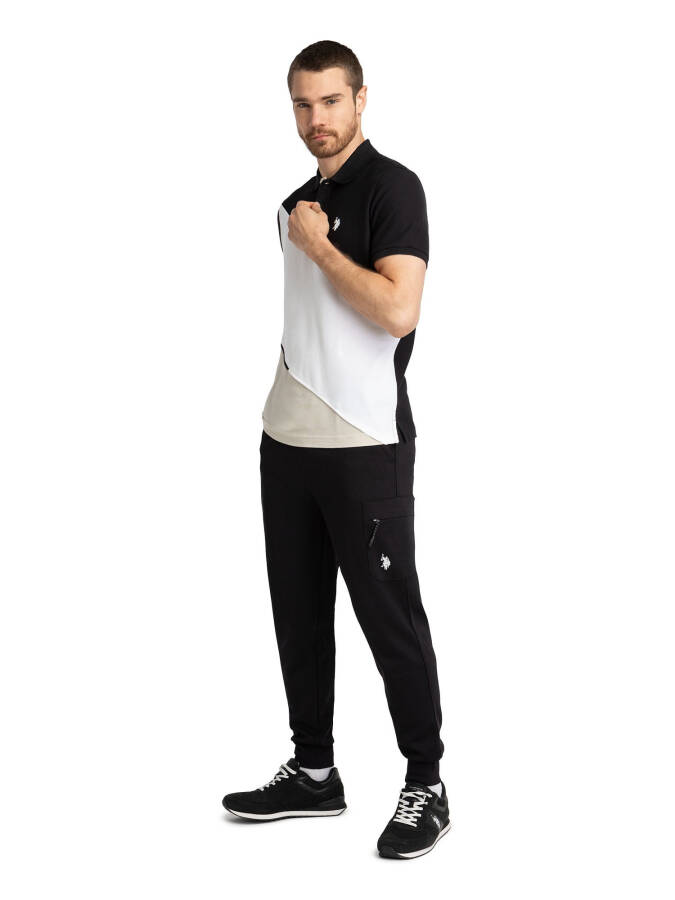 U.S. Polo Assn. Erkaklar sport rangli blokli polo - 4
