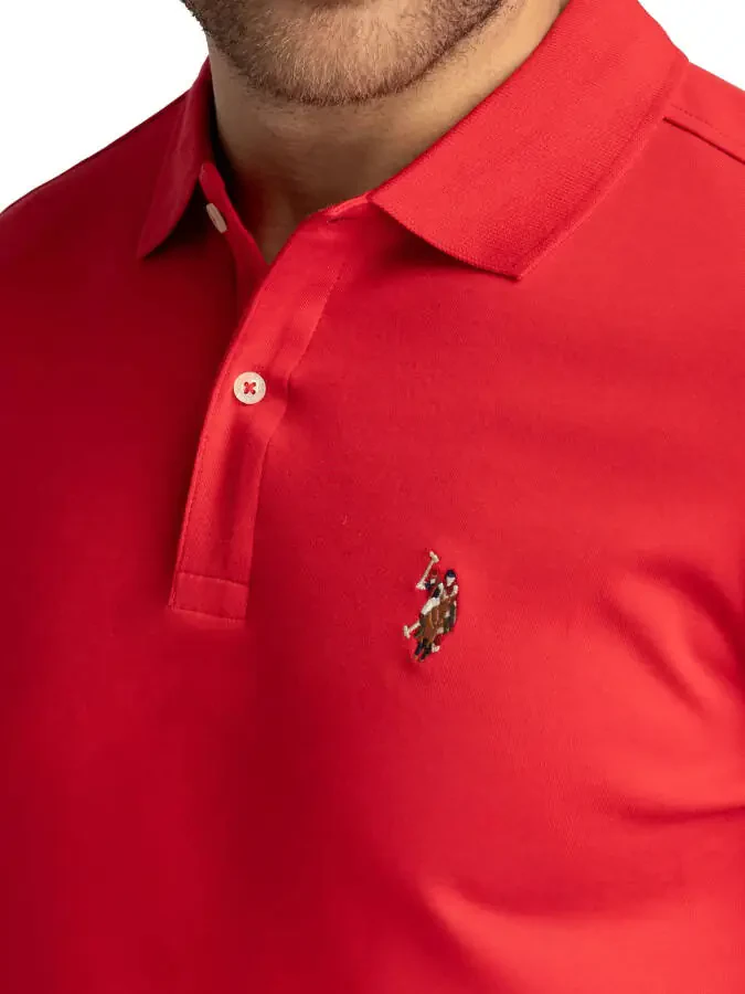 U.S. Polo Assn. Erkaklar uchun interlok polo ko'ylagi - 3