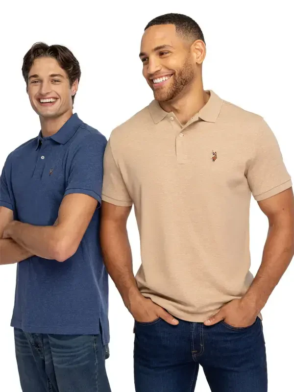 U.S. Polo Assn. Men's Interlock Polo Shirt - 1