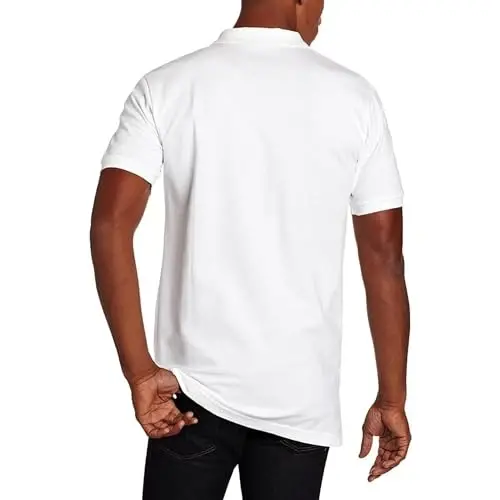 U.S. Polo Assn. Erkaklar uchun kichik ponili qattiq paxta pike polo - 3