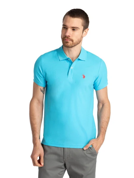 U.S. Polo Assn. Erkaklar uchun Performance Pique Polo Ko'ylak - U.S. POLO ASSN.