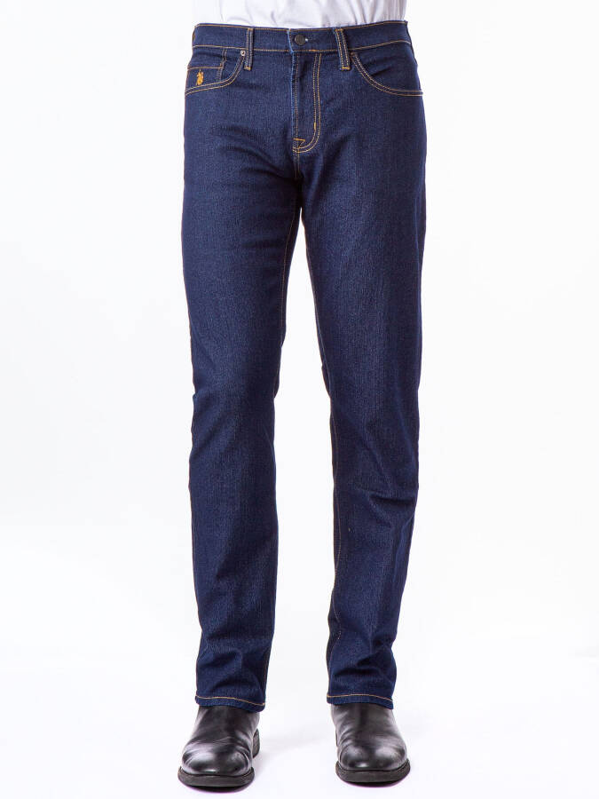U.S. Polo Assn. Erkaklar uchun Stretch Slim Straight Jinsi - 1