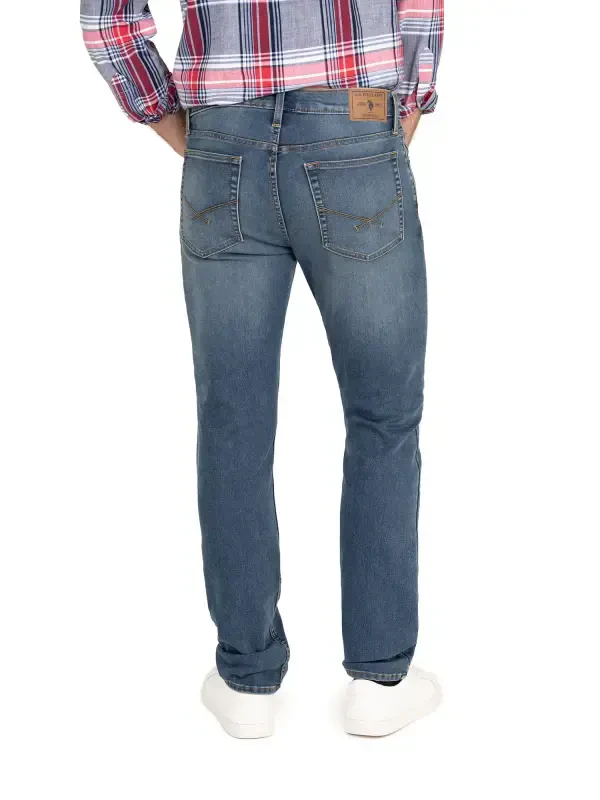 U.S. Polo Assn. Erkaklar uchun Triko Dejim Jean - 4