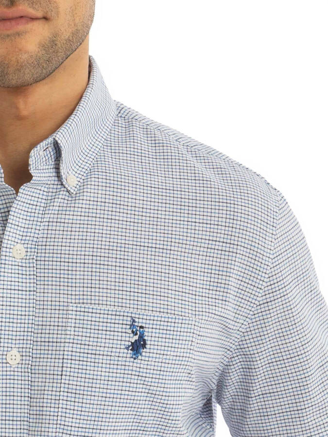 U.S. Polo Assn. Men's Short Sleeve Buttondown Shirt- - 2