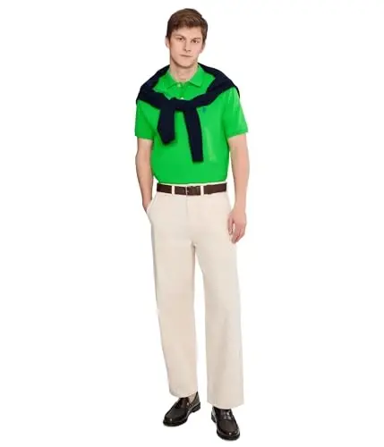U.S. Polo Assn. Men's Classic Polo Shirt, Two-Button Closure Pique Polo Shirt, Summer Fashion Golf Shirt | Two-Button Closure Pique Polo Shirt, Summer Fashion Golf Shirt - 2