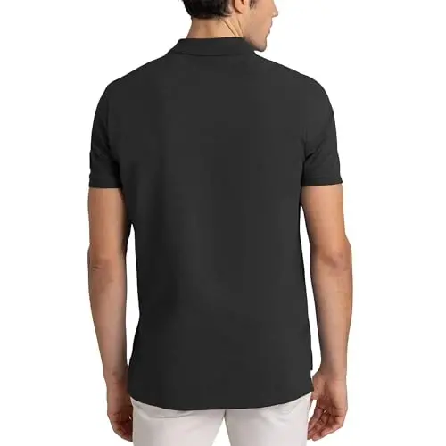 U.S. Polo Assn. Men's Classic Polo Shirt, Two-Button Closure Pique Polo Shirt, Summer Fashion Golf Shirt | Two-Button Closure Pique Polo Shirt, Summer Fashion Golf Shirt - U.S. POLO ASSN. (1)
