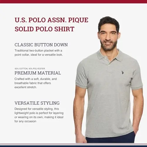 U.S. Polo Assn. mens Classic Polo Shirt - U.S. POLO ASSN. (1)