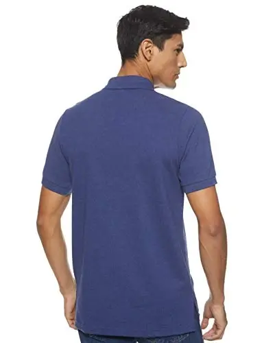 U.S. Polo Assn. Men's Classic Polo Shirt, Two-Button Closure Pique Polo Shirt, Summer Fashion Golf Shirt - 2
