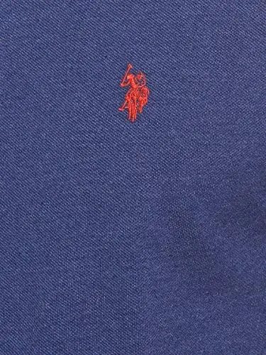 U.S. Polo Assn. Men's Classic Polo Shirt, Two-Button Closure Pique Polo Shirt, Summer Fashion Golf Shirt - 4