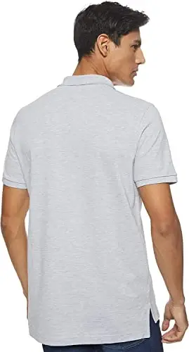 U.S. Polo Assn. Men's Classic Polo Shirt, Two-Button Closure Pique Polo Shirt, Summer Fashion Golf Shirt - 2