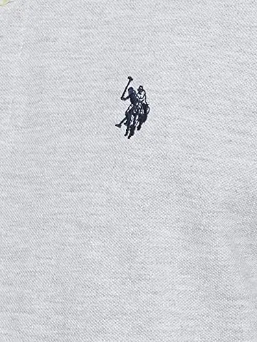 U.S. Polo Assn. Men's Classic Polo Shirt, Two-Button Closure Pique Polo Shirt, Summer Fashion Golf Shirt - 4