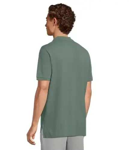 U.S. Polo Assn. Men's Classic Polo Shirt, Two-Button Closure Pique Polo Shirt, Summer Fashion Golf Shirt - 3