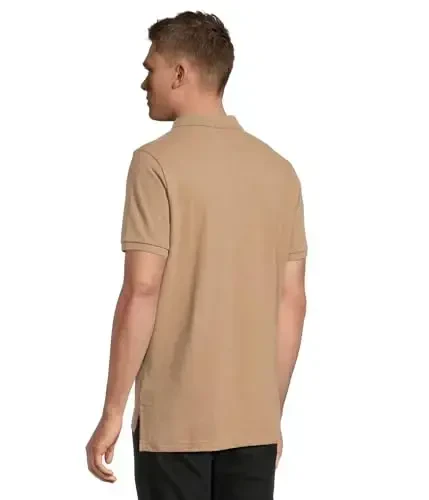 U.S. Polo Assn. Men's Classic Polo Shirt, Two-Button Closure Pique Polo Shirt, Summer Fashion Golf Shirt - 3