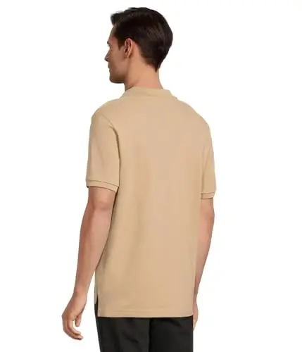 U.S. Polo Assn. Men's Classic Polo Shirt, Two-Button Closure Pique Polo Shirt, Summer Fashion Golf Shirt - 3