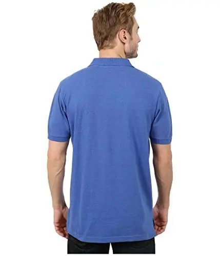 U.S. Polo Assn. Men's Classic Polo Shirt, Two-Button Closure Pique Polo Shirt, Summer Fashion Golf Shirt - 3