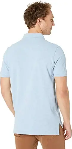 U.S. Polo Assn. Men's Classic Polo Shirt, Two-Button Closure Pique Polo Shirt, Summer Fashion Golf Shirt - 3