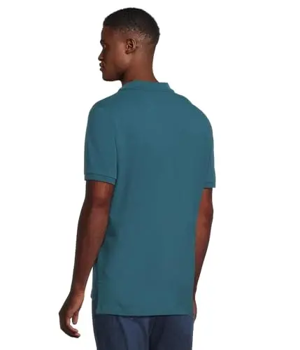 U.S. Polo Assn. Men's Classic Polo Shirt, Two-Button Closure Pique Polo Shirt, Summer Fashion Golf Shirt - 3