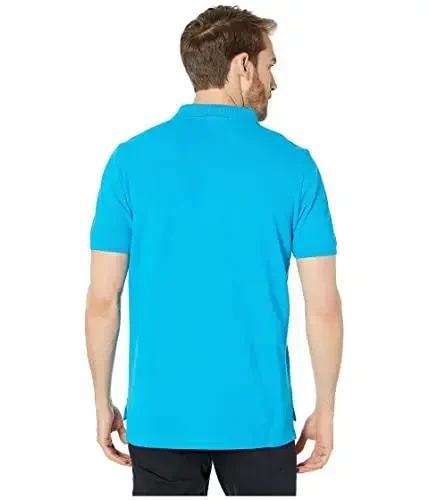 U.S. Polo Assn. Men's Classic Polo Shirt, Two-Button Closure Pique Polo Shirt, Summer Fashion Golf Shirt - 3