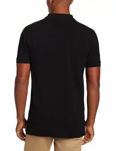 U.S. Polo Assn. Men's Classic Polo Shirt, Two-Button Closure Pique Polo Shirt, Summer Fashion Golf Shirt - 2