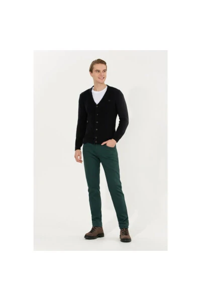 U.S. Polo Assn. Erkek Lacivert Triko Hırka - U.S. POLO ASSN. (1)