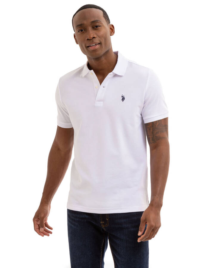 U.S. Polo Assn. Erkek Performans Pike Polo Tişört - 1