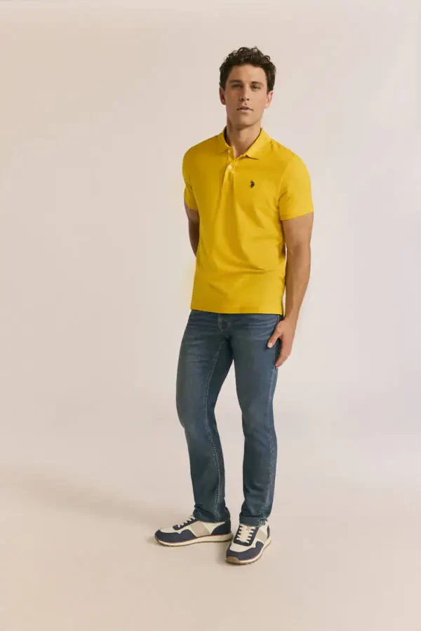 U.S. Polo Assn. Men's Performance Pique Polo Shirt- - 5