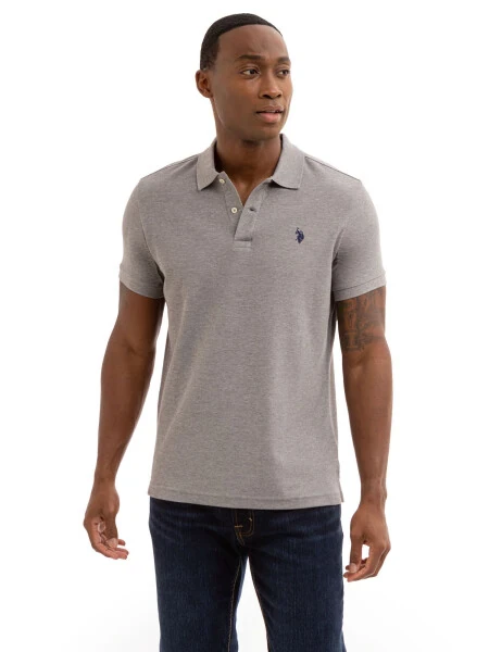U.S. Polo Assn. Men's Pique Polo T-Shirt- - 1