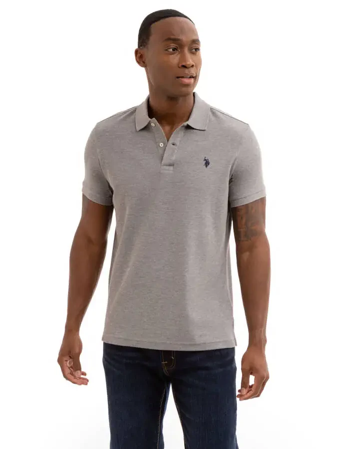 U.S. Polo Assn. Men's Pique Polo T-Shirt- - 1