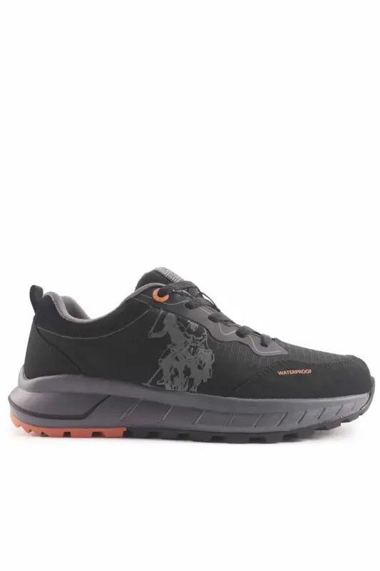 U.S. Polo Assn. Erkek Su Gecirmez Outdoor Ayakkabı Bot-Siyah - 2