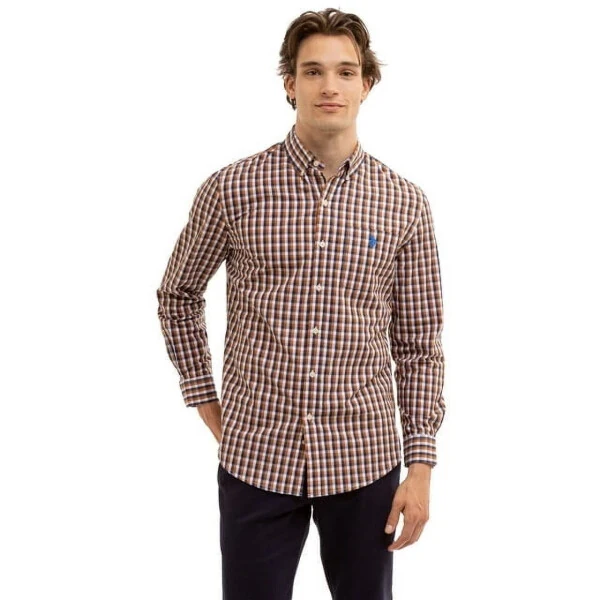 U.S. Polo Assn. Men's Long Sleeve Buttondown Shirt- - U.S. POLO ASSN.