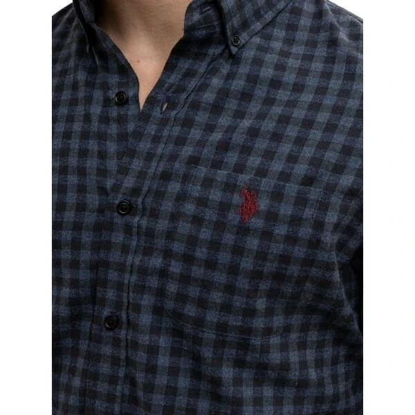 U.S. Polo Assn. Men's Long Sleeve Buttondown Shirt- - 3